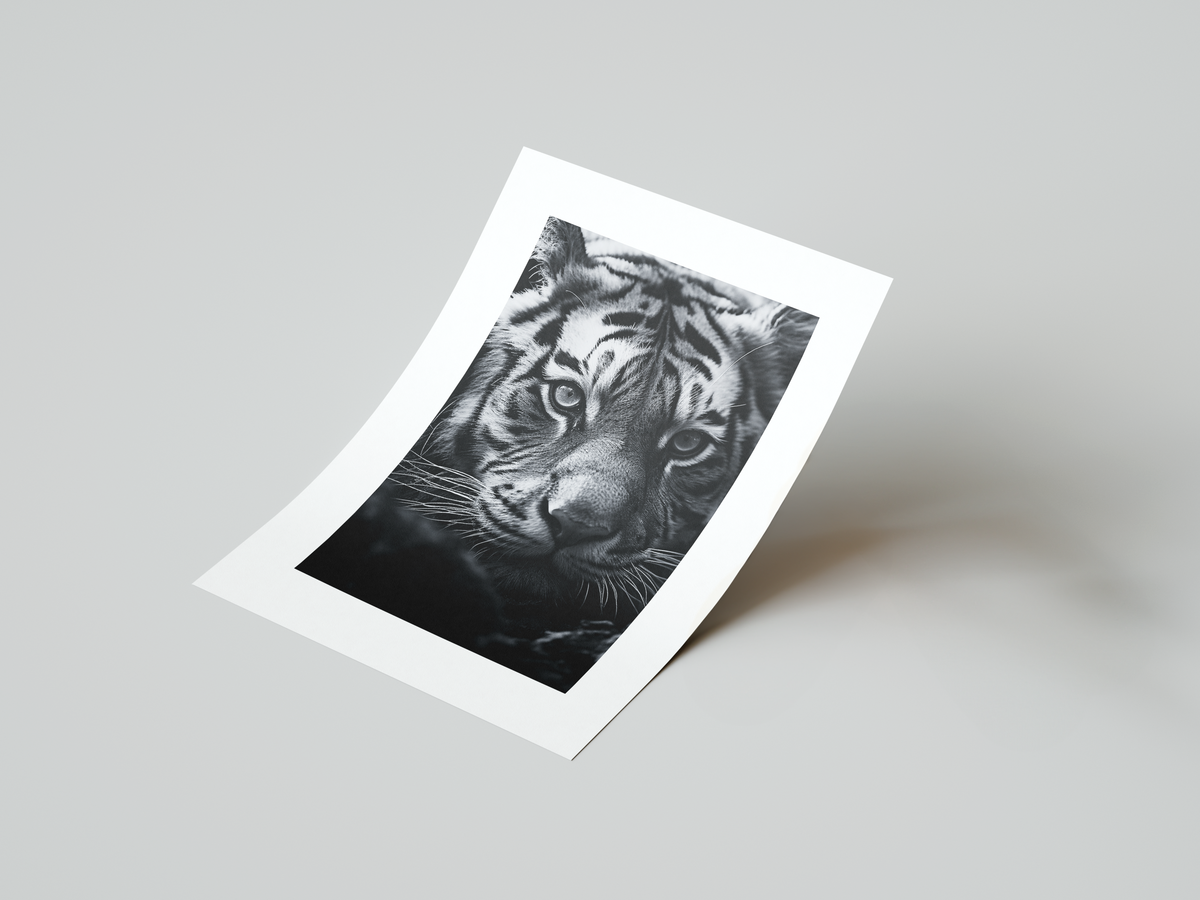 Tiger Strength Art Print
