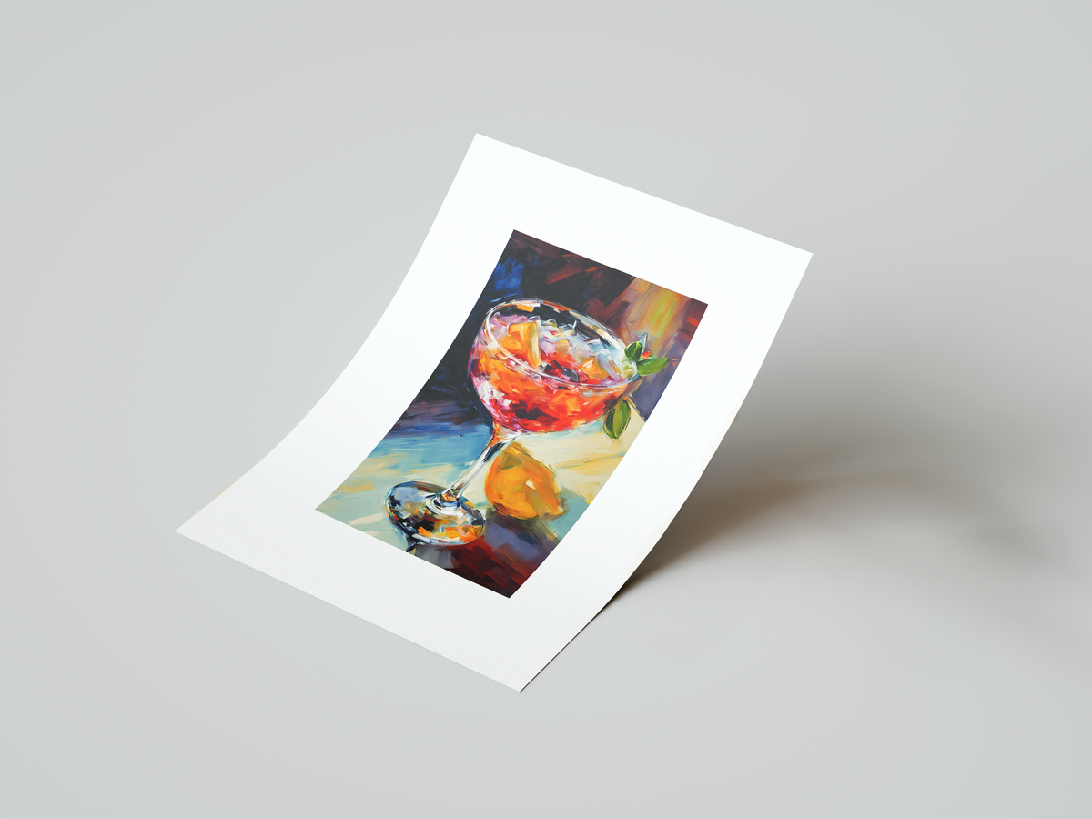 Cheers: Martini Art Print