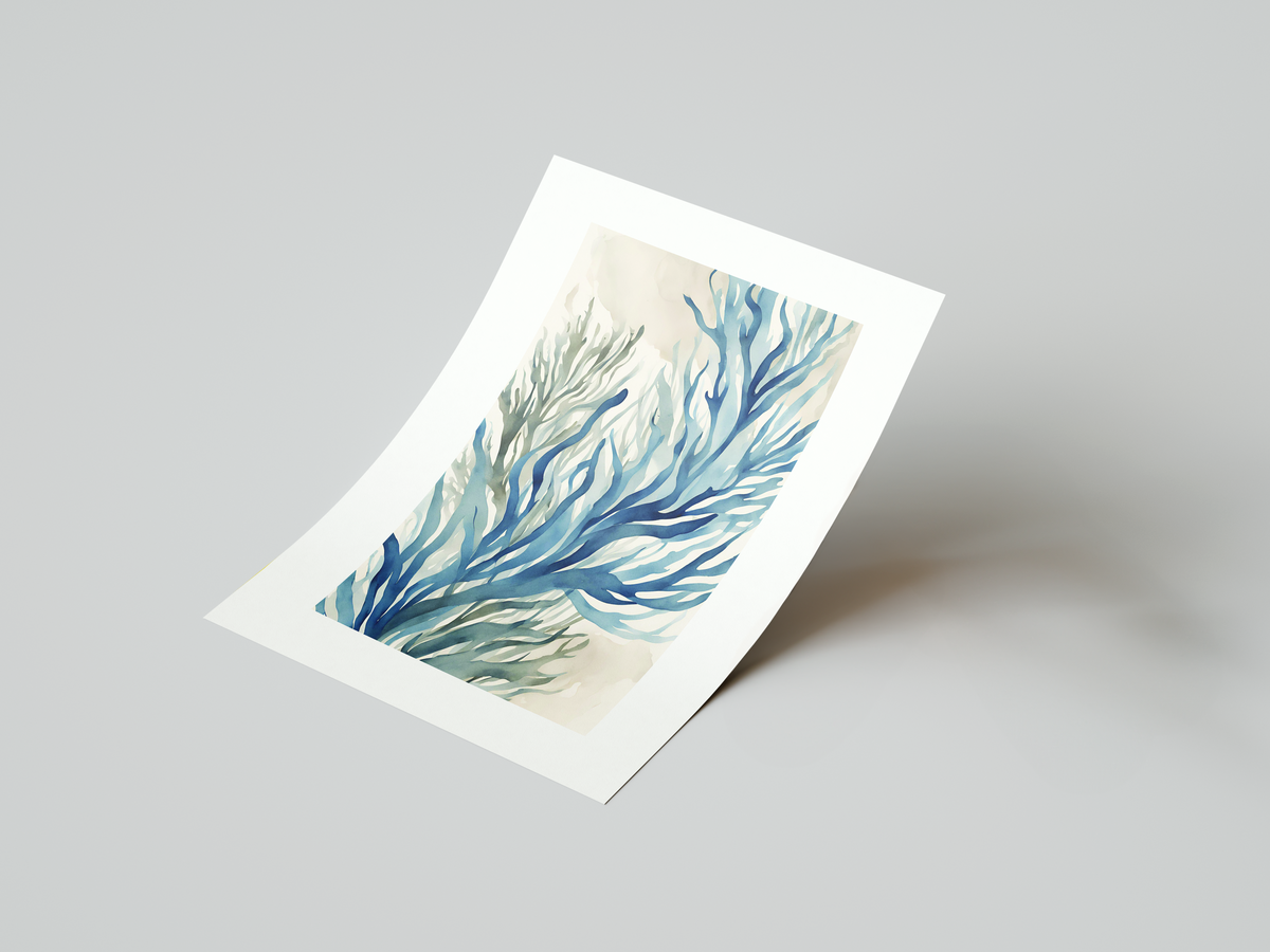 Ocean Botanicals Art Print 1