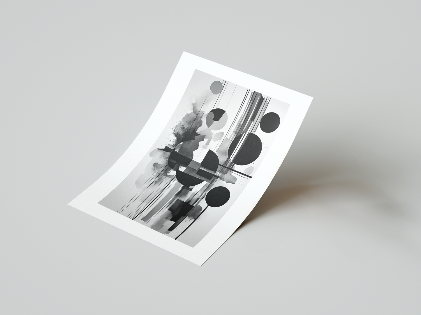 Geometric Abstraction Art Print