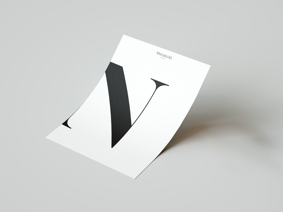 Letter "N" Print