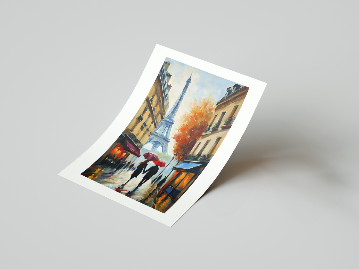 Autumn Romance Art Print