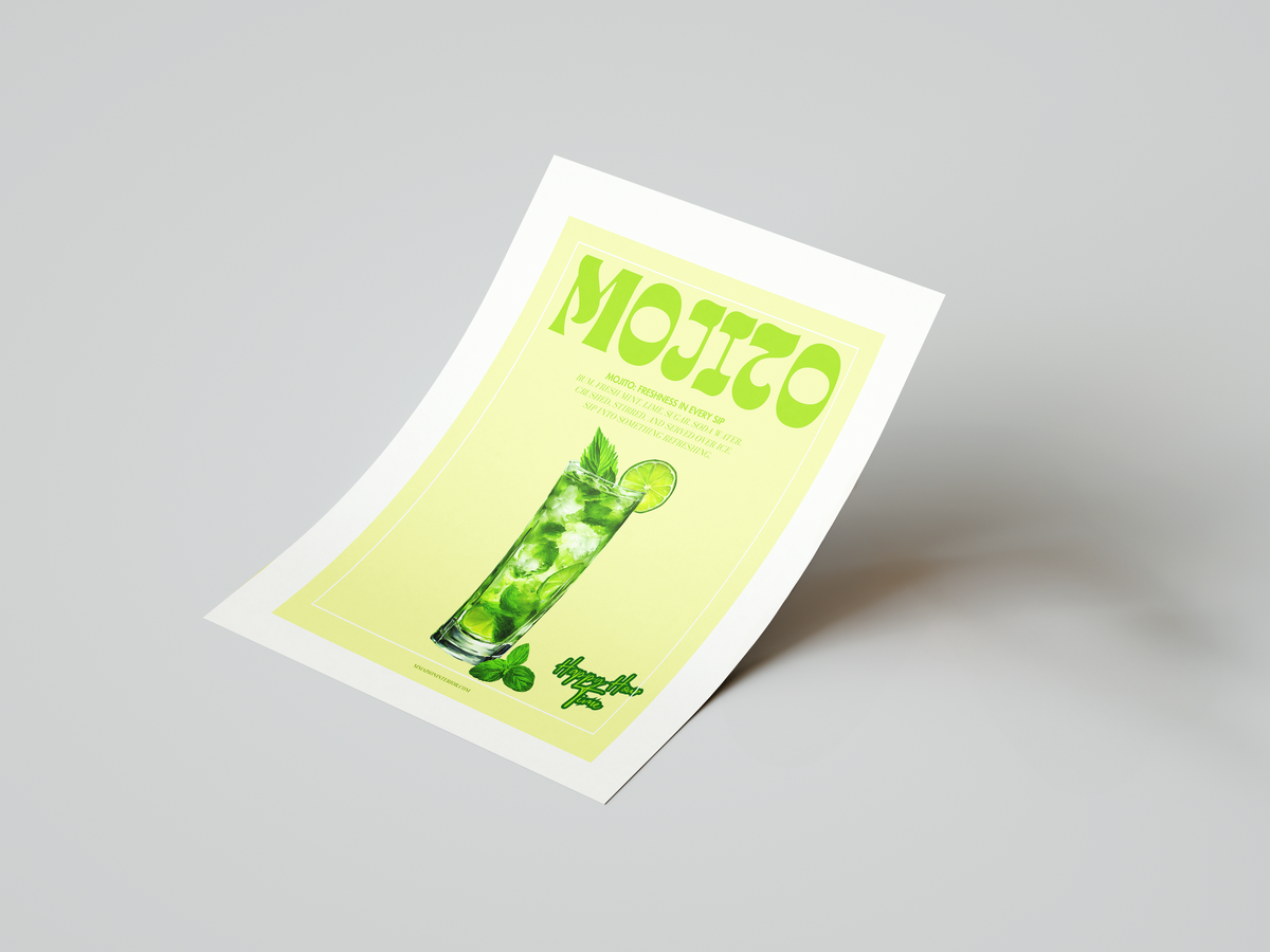 Mojito Freshness Print