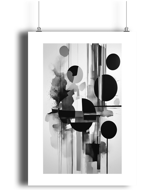 Geometric Abstraction Art Print