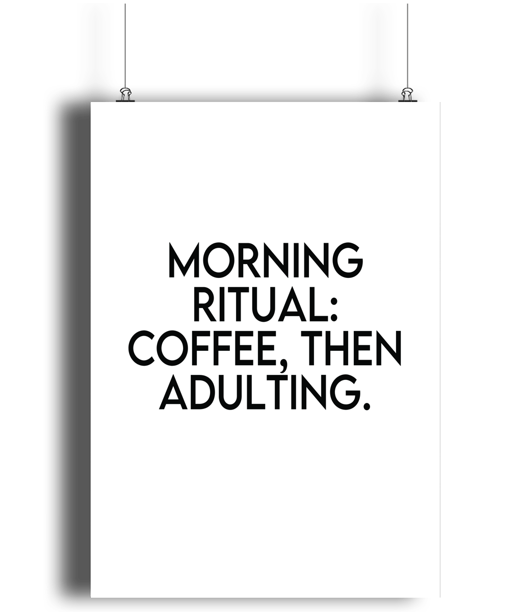 Morning Ritual Print