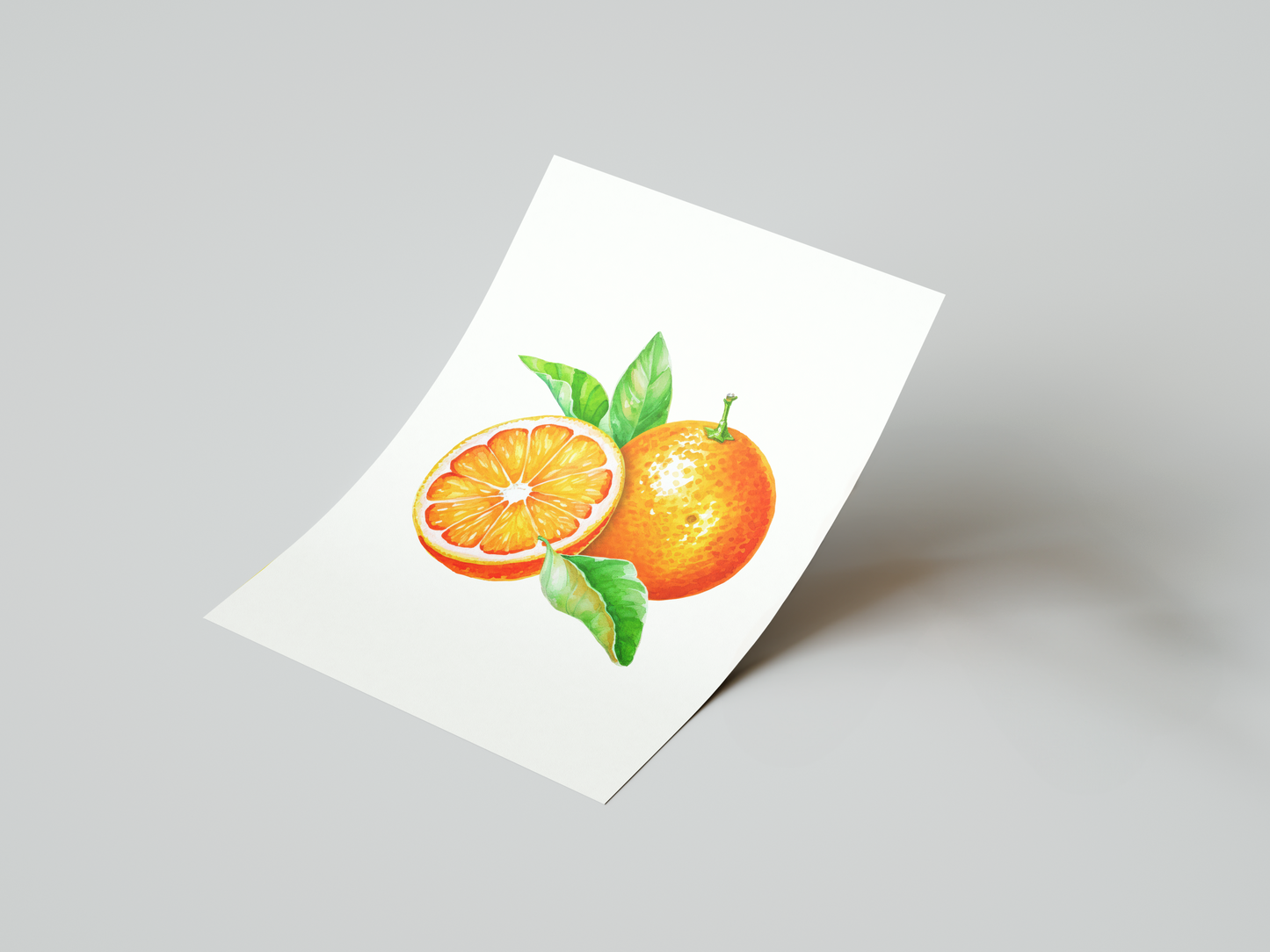 Oranges Art Print