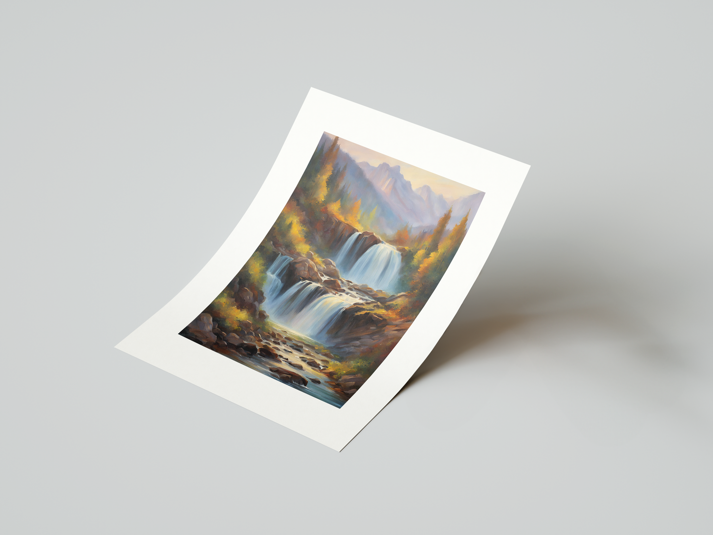 Serenity Falls Art Print