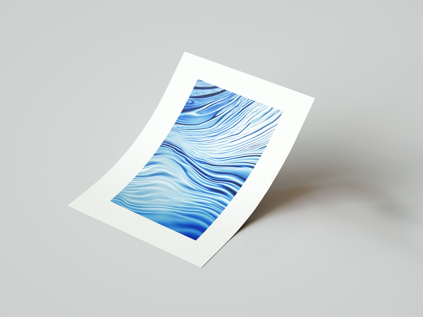 Blue Depths Art Print 2