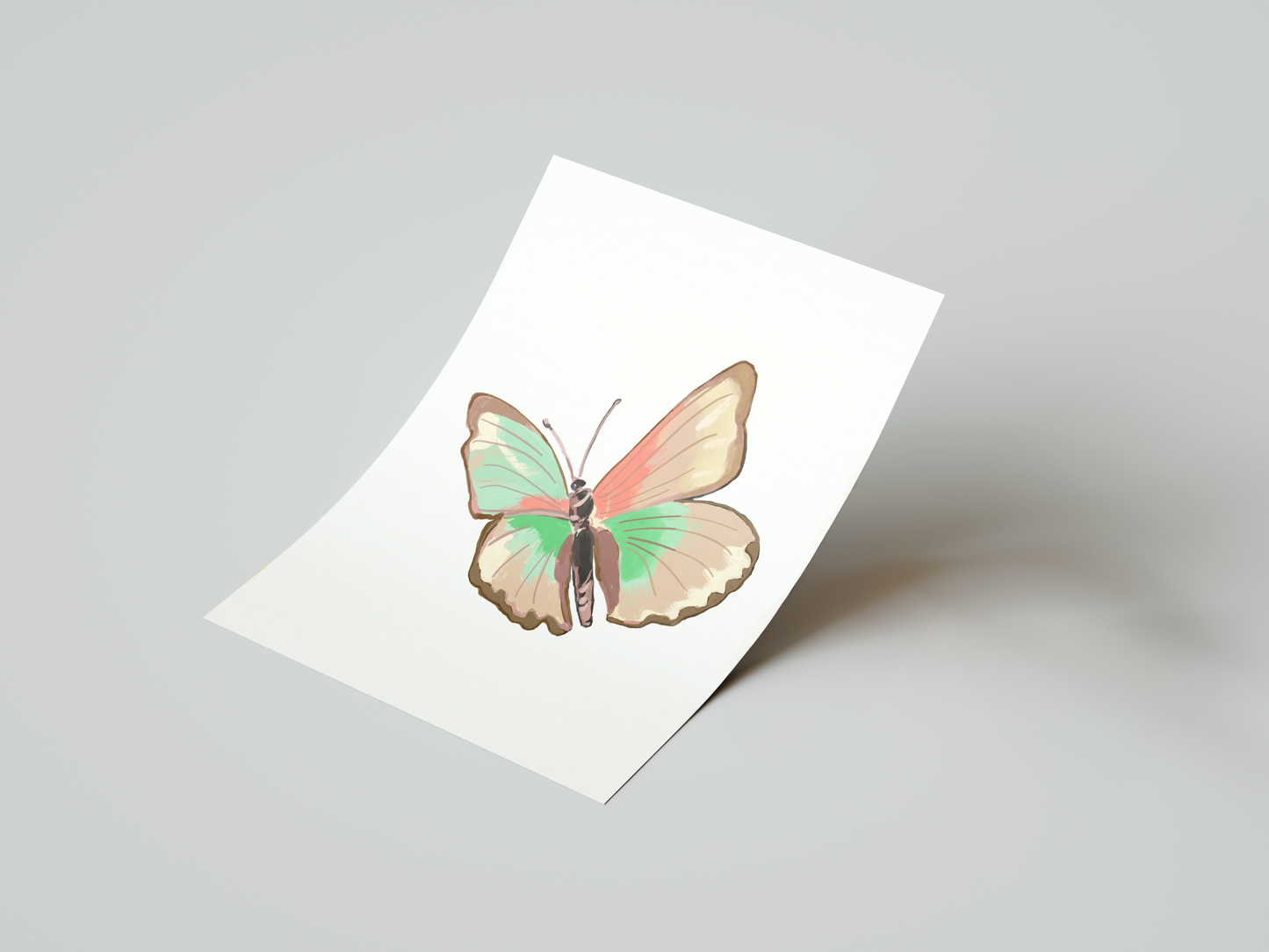 Delicate Wings Art Print