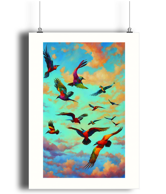 Flight of Freedom Art Print