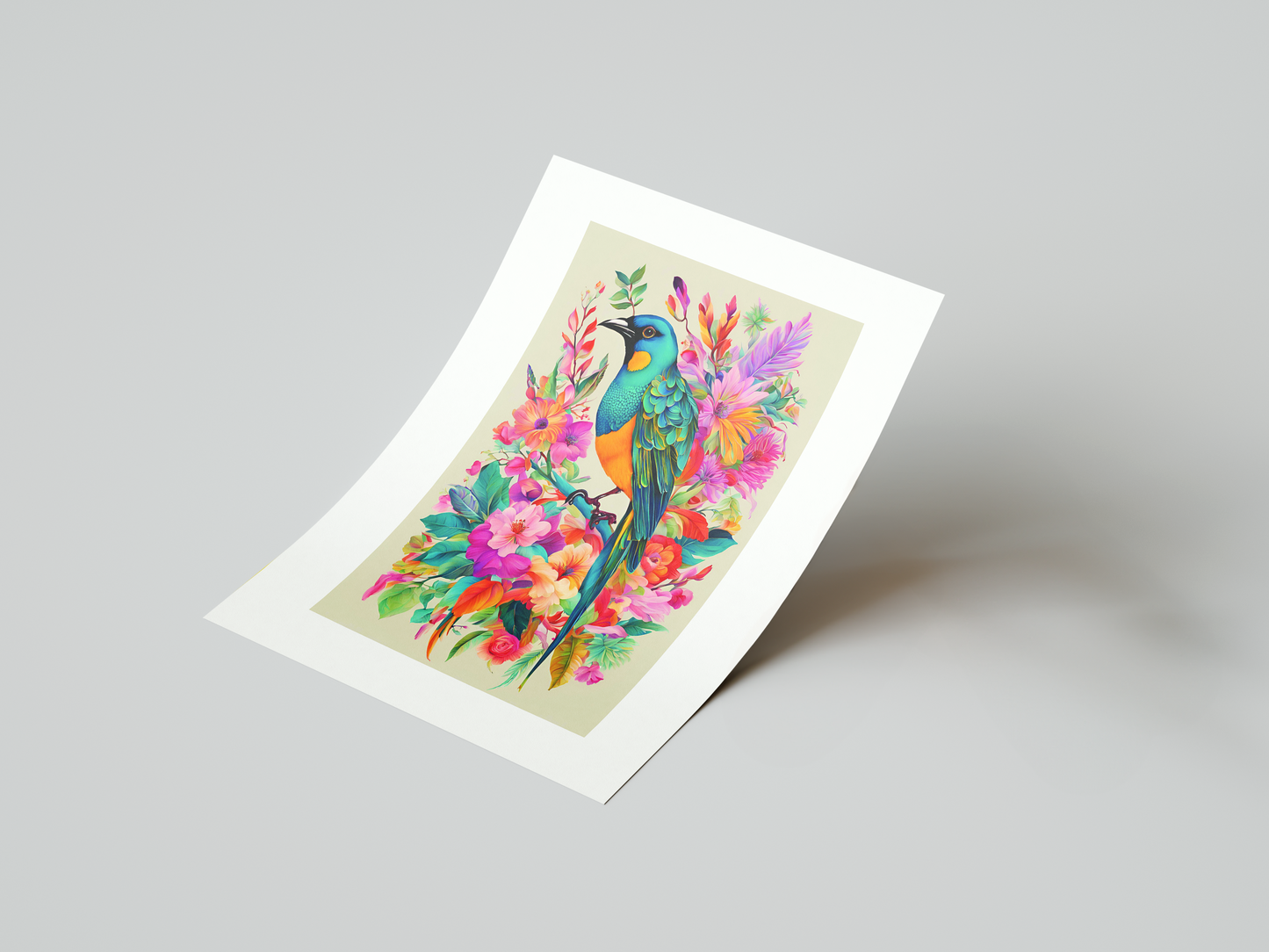 Feathered Brilliance Art Print