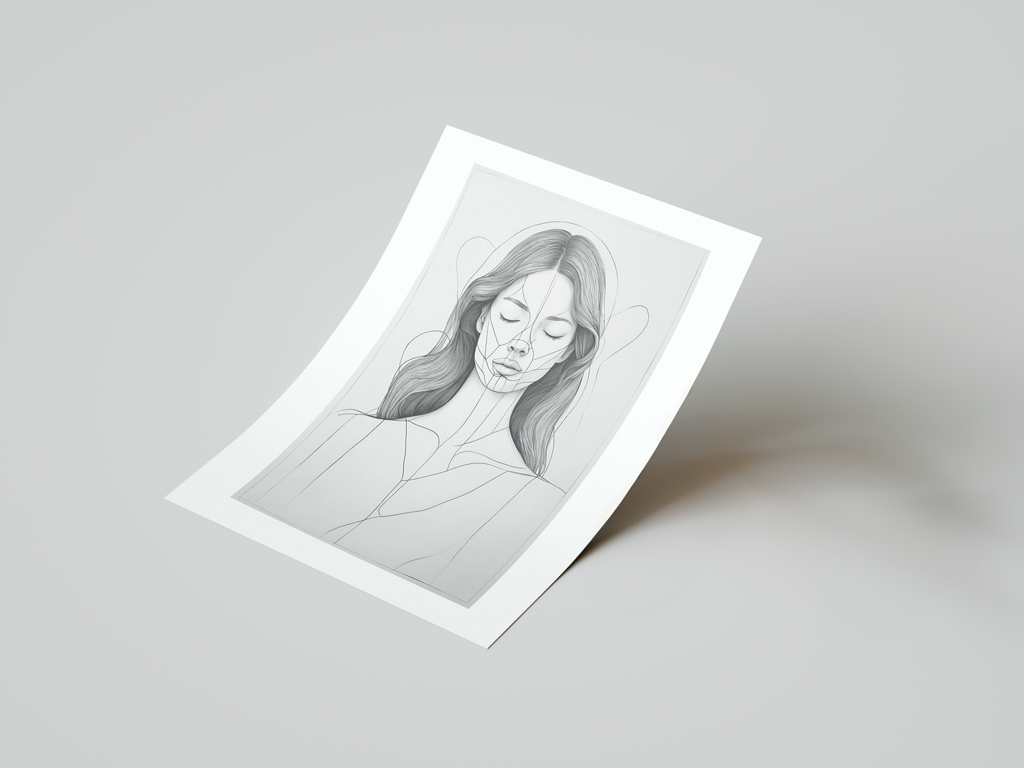 Minimal Muse Art Print