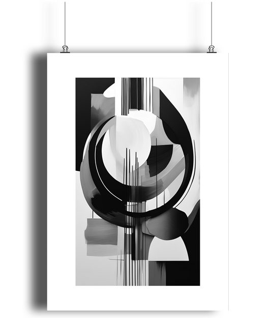 Eclipse in Motion Art Print 2