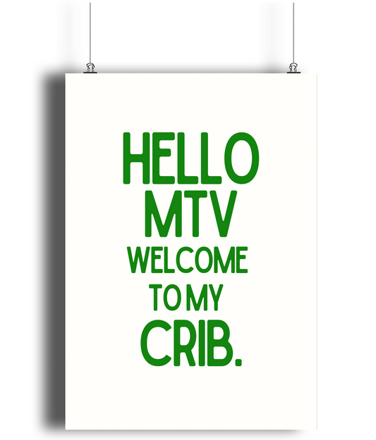 Hello MTV Print