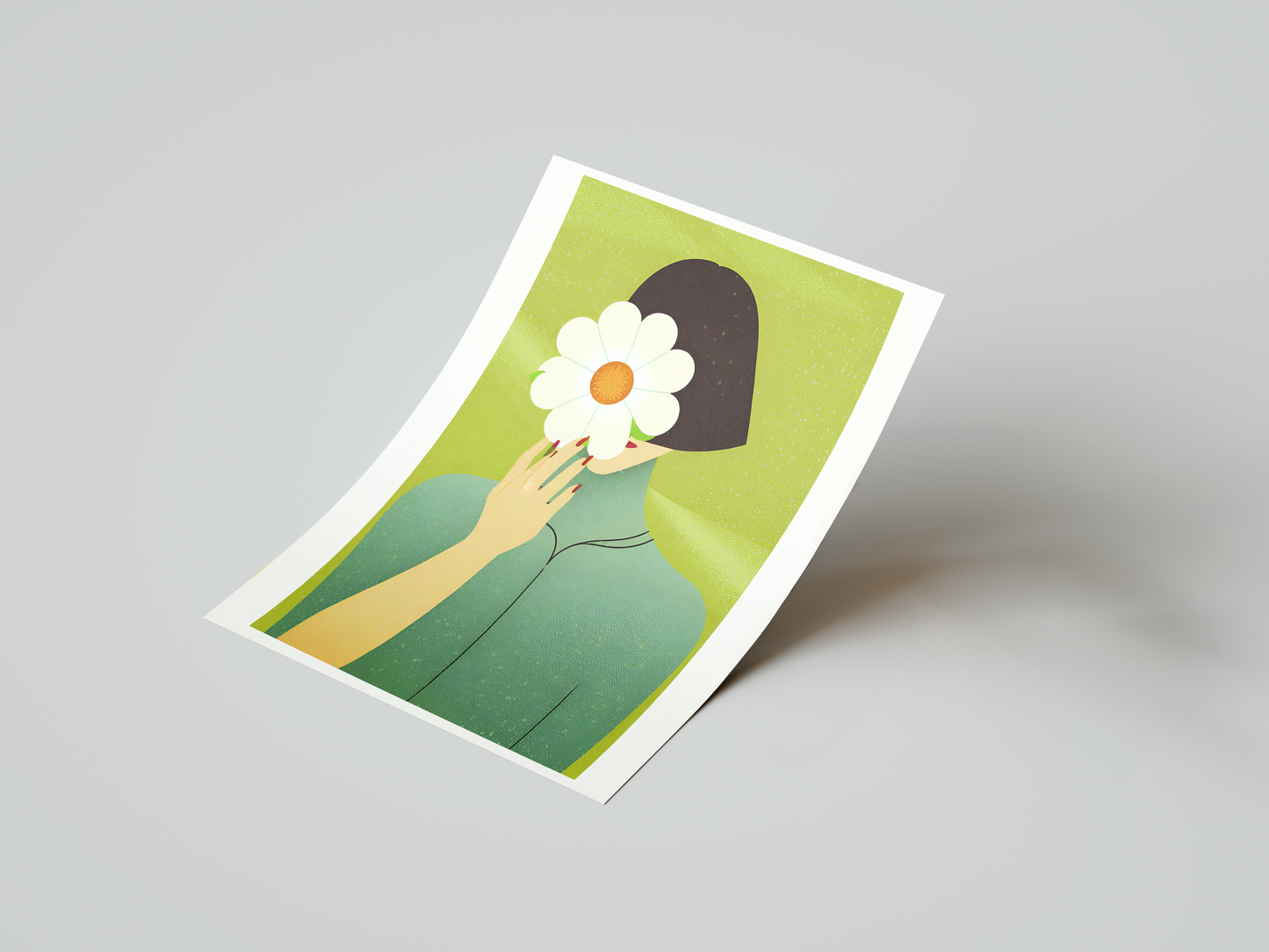 Blossom in Silence Art Print