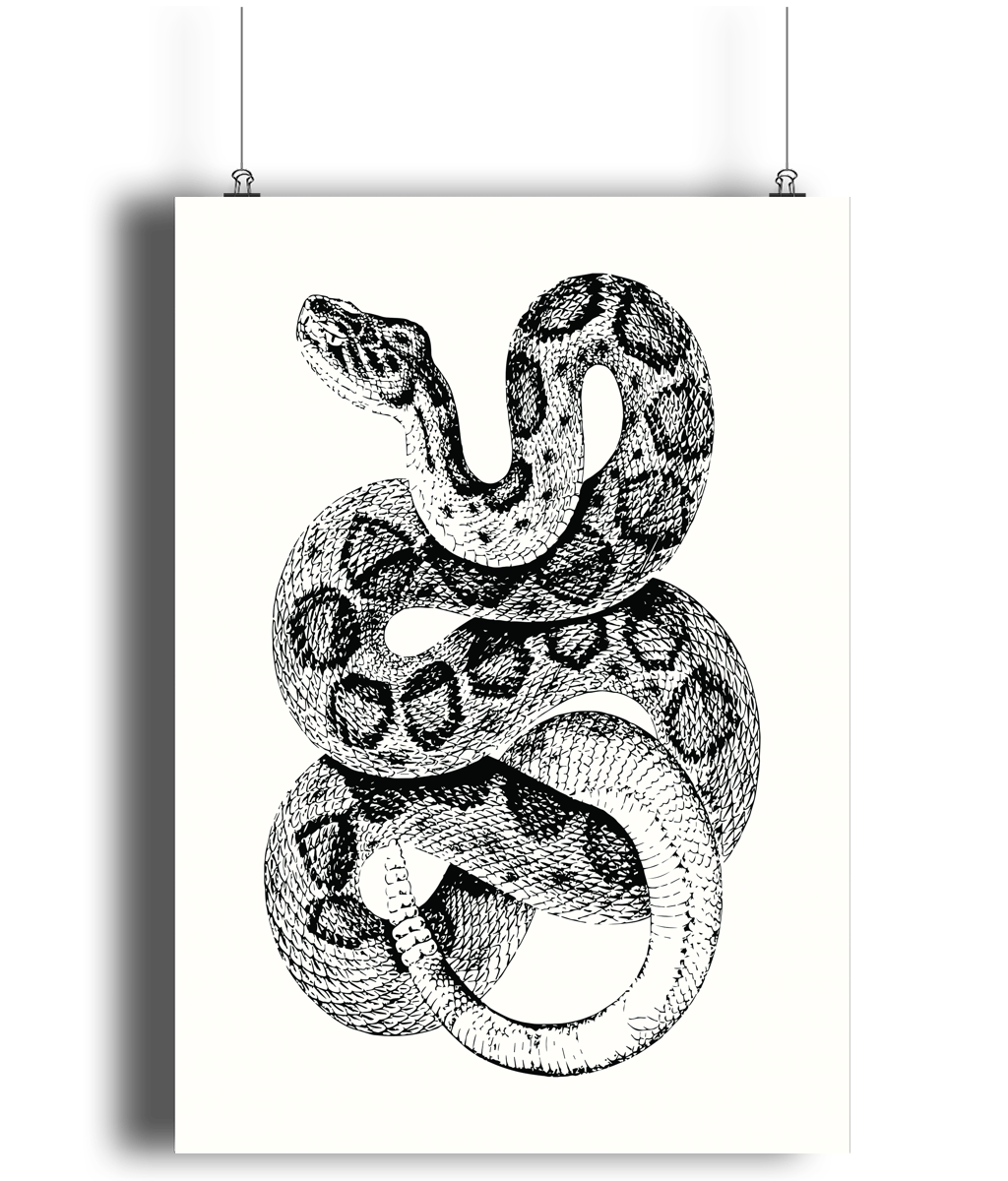 SSSNAKE Art Print