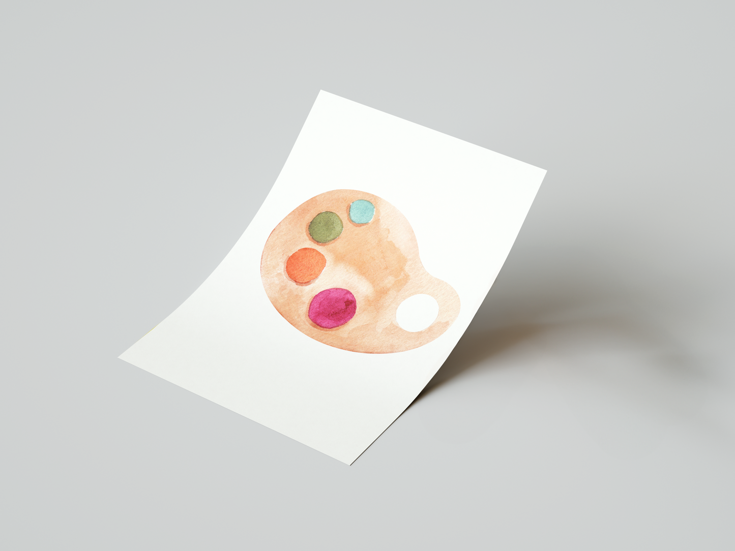 An Artist’s Palette Art Print