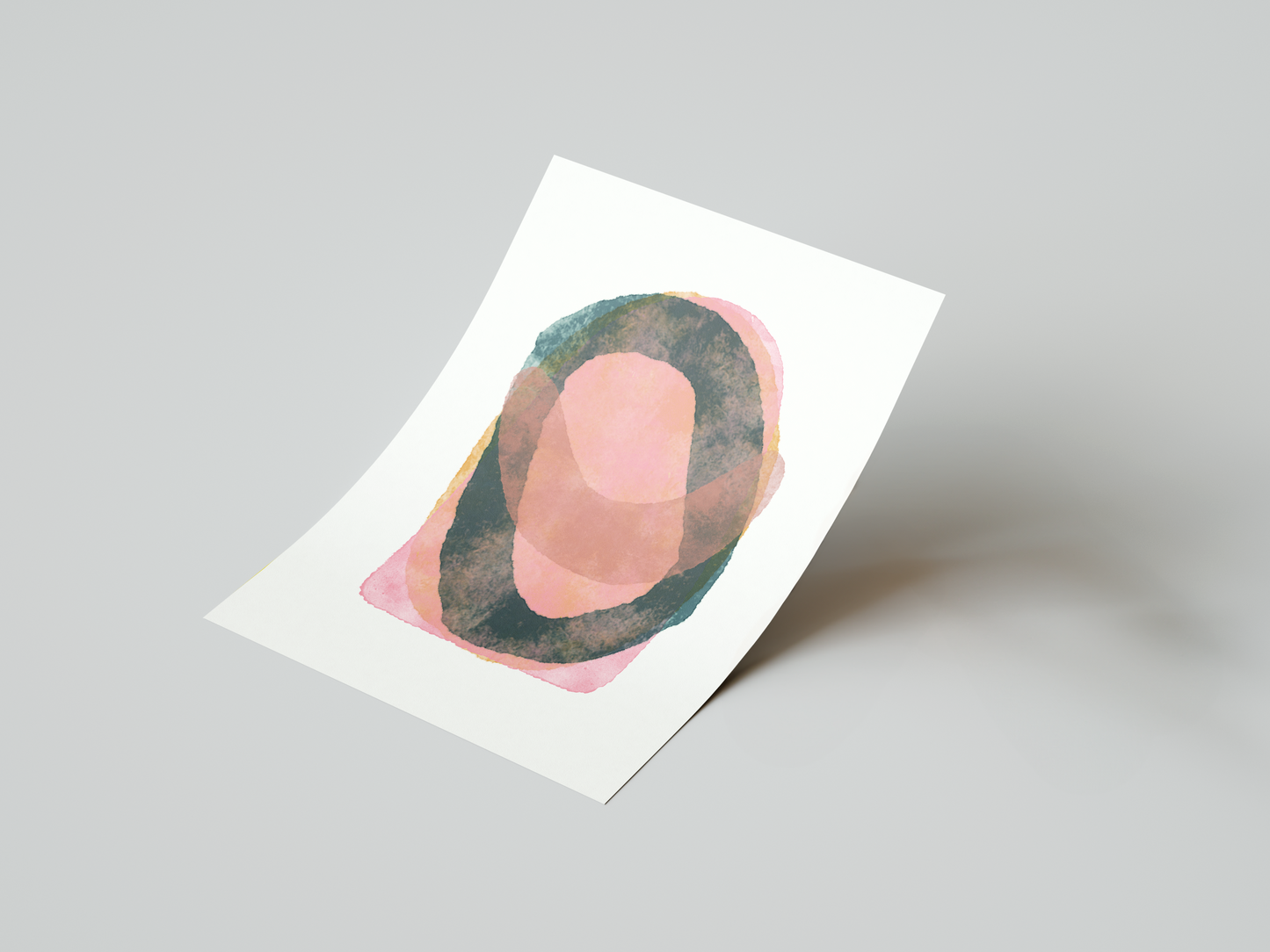 Petal Layers Art Print