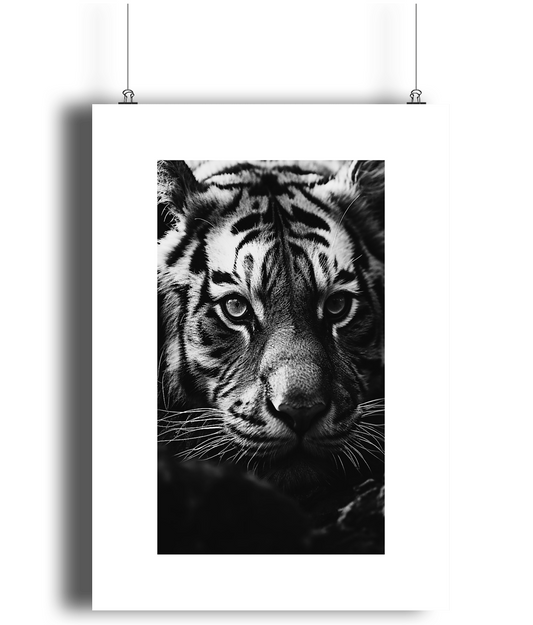 Tiger Strength Art Print