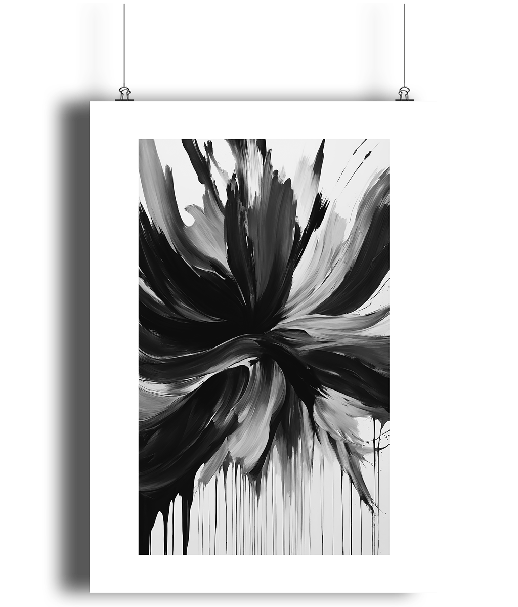 Abstract Burst Art Print 2