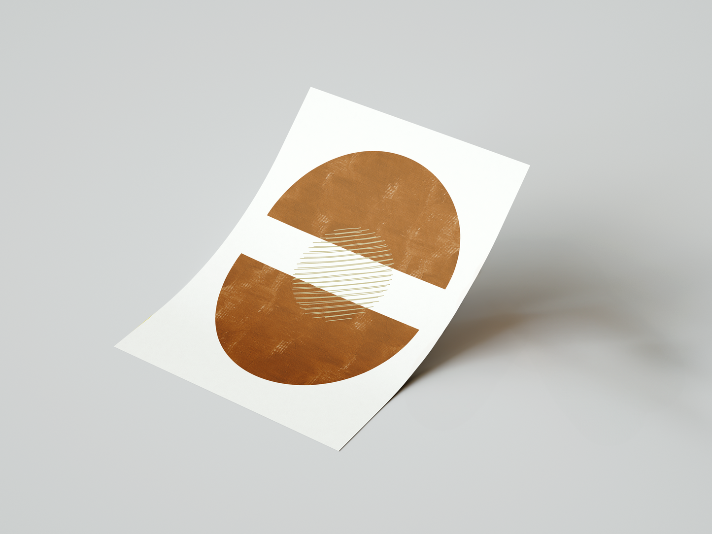 Brown Eclipse Art Print