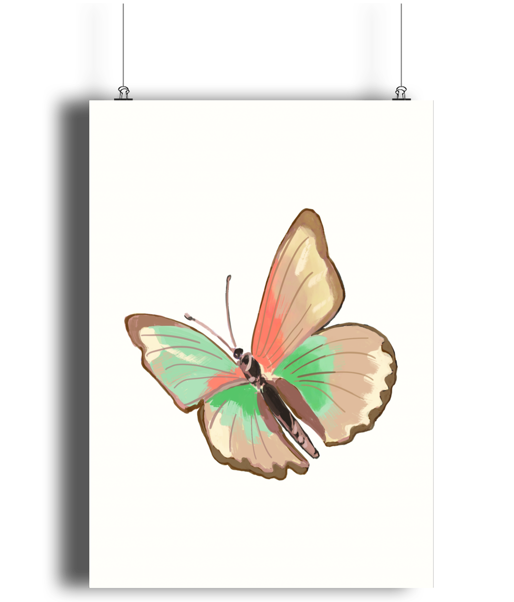 Delicate Wings Art Print