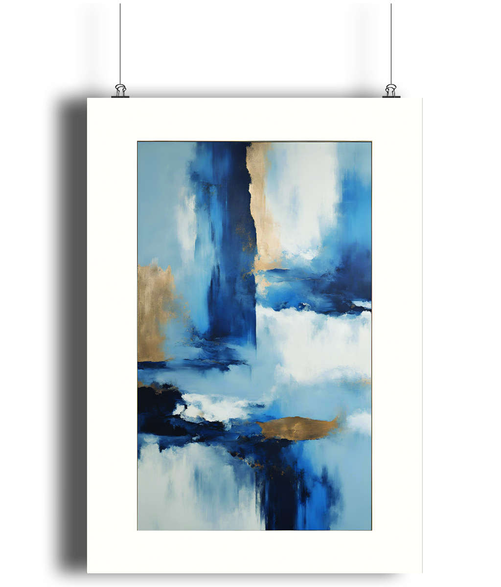 Oceanic Elegance Art Print