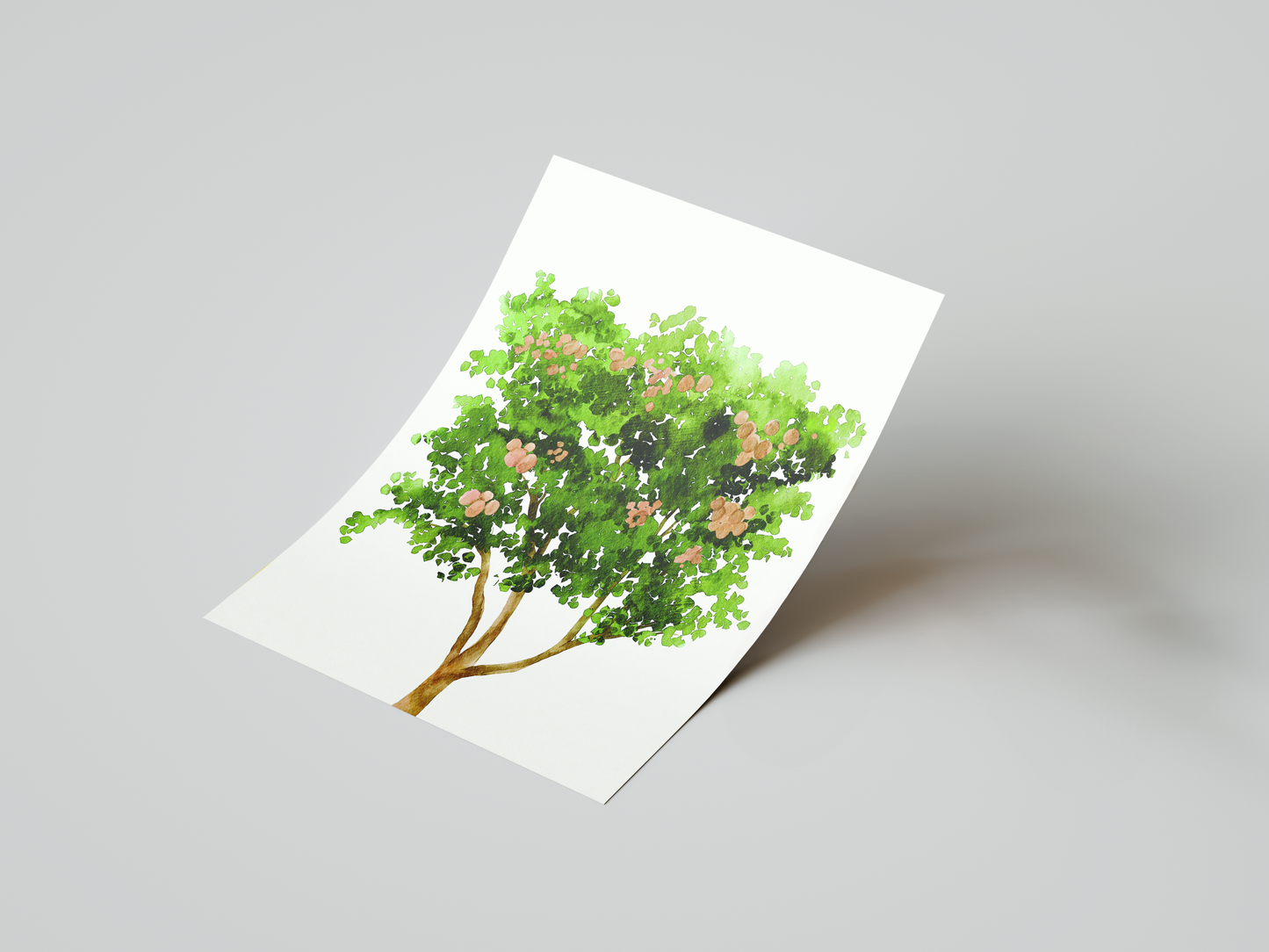 Blossoming Green Art Print