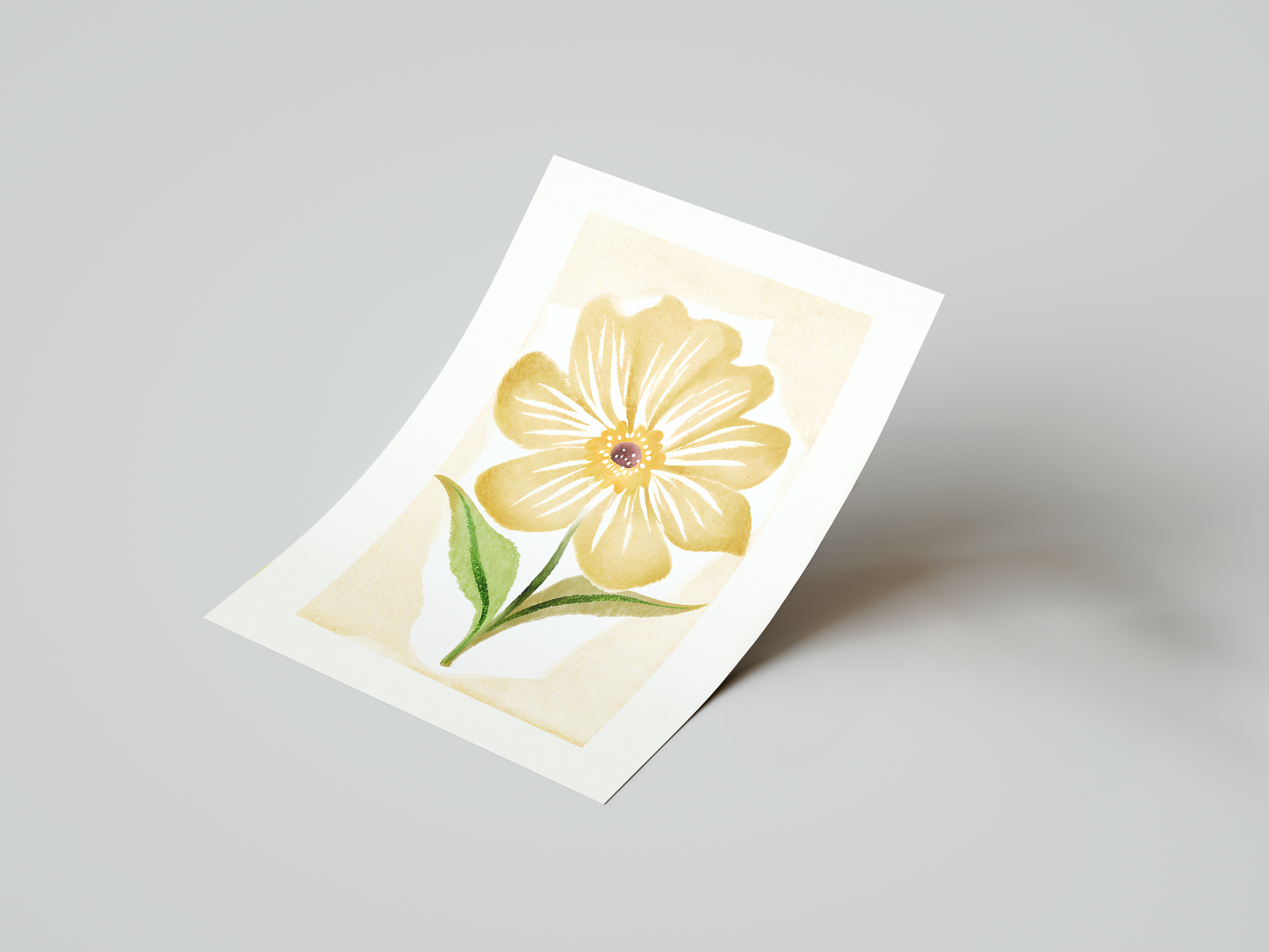 Sunshine Blossom Art Print