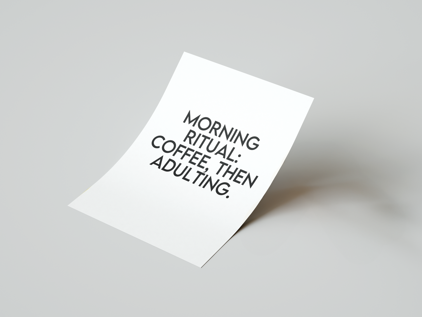 Morning Ritual Print