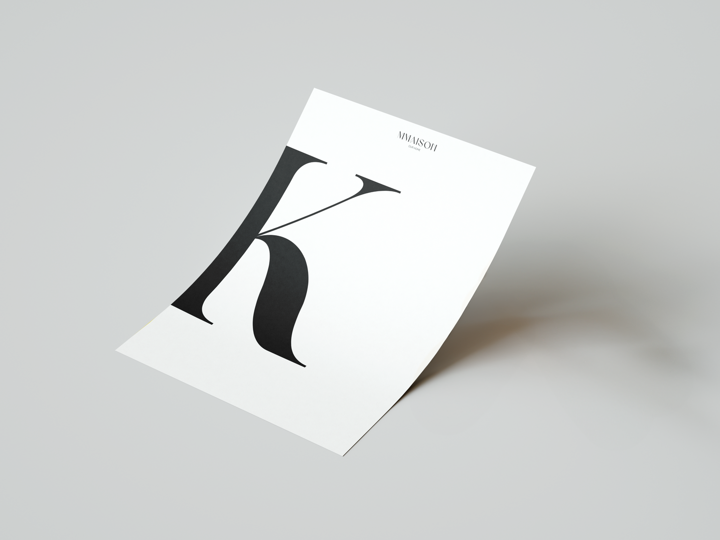 Letter "K" Print