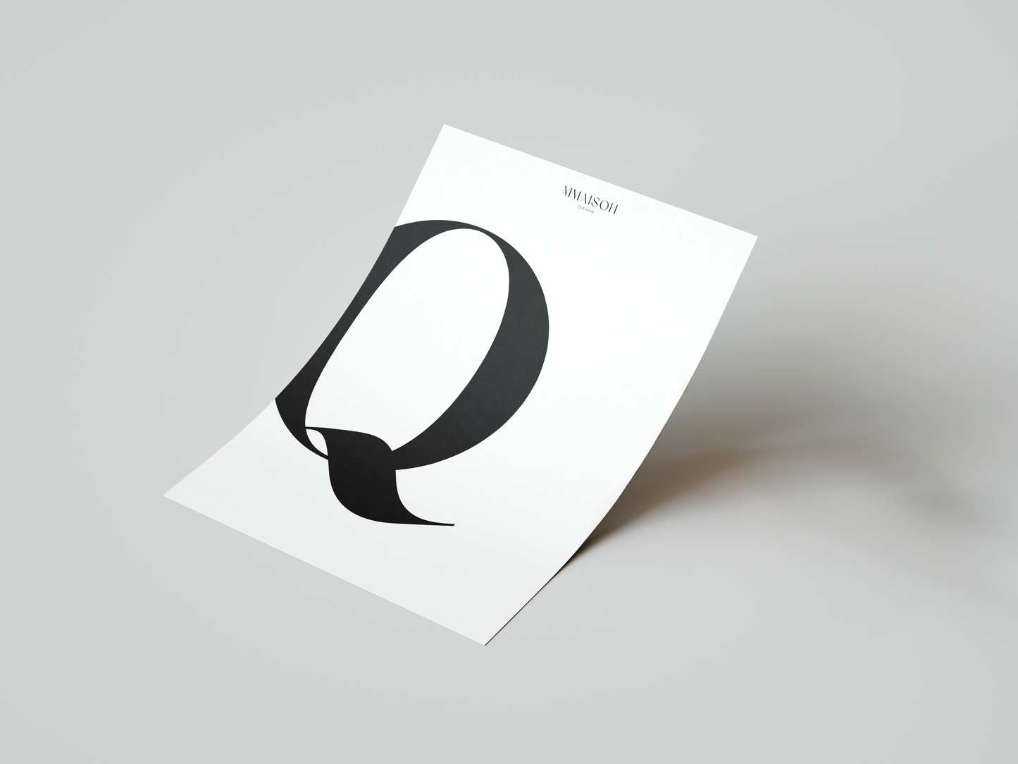 Letter "Q" Print