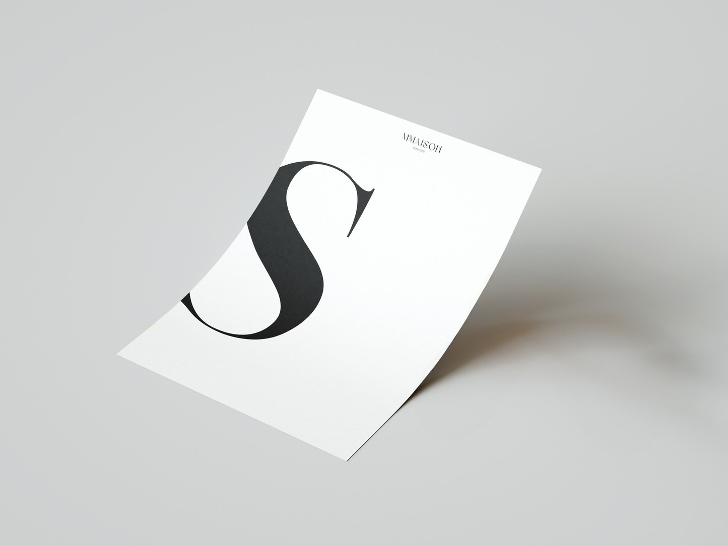 Letter "S" Print