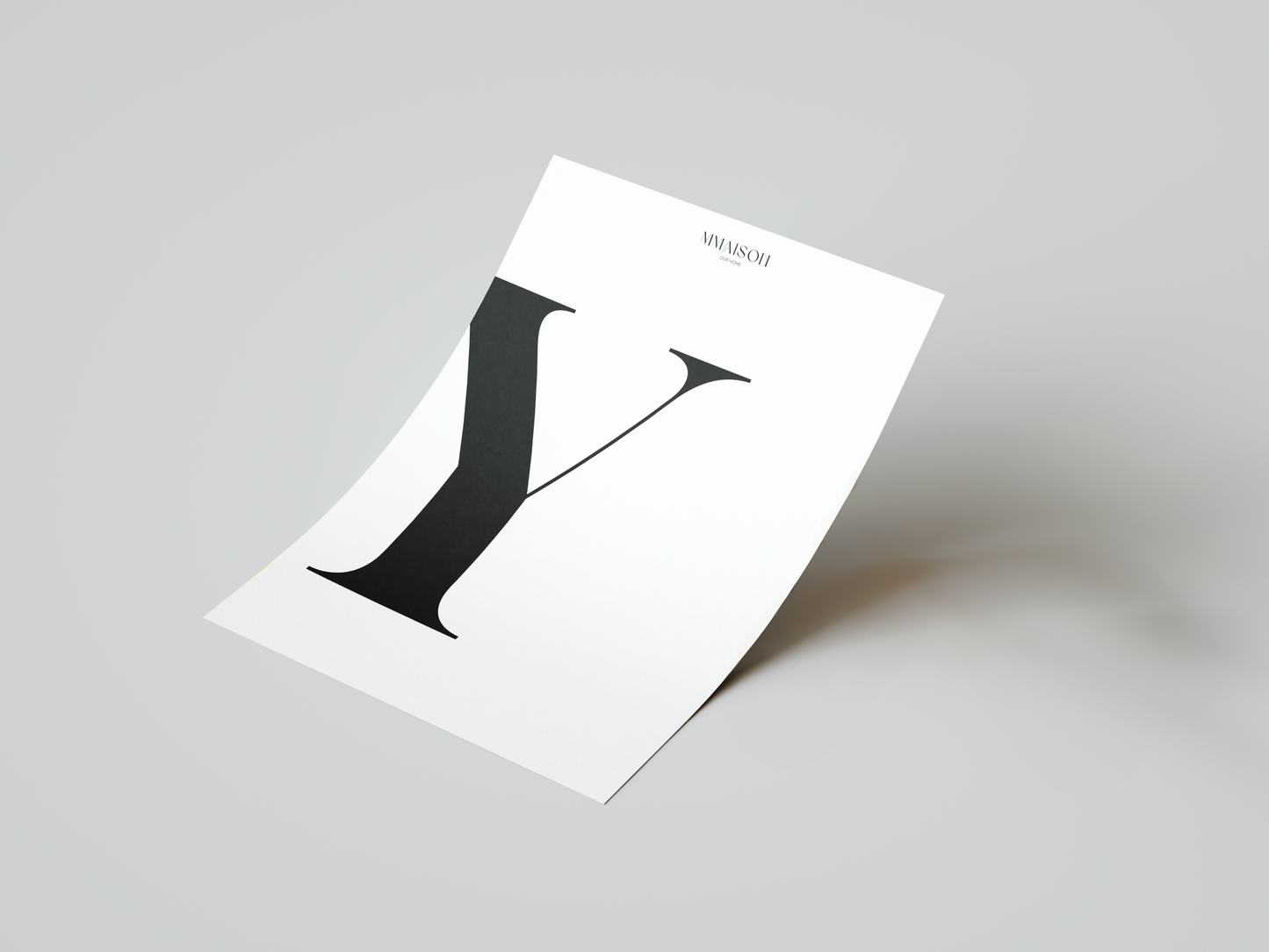 Letter "Y" Print