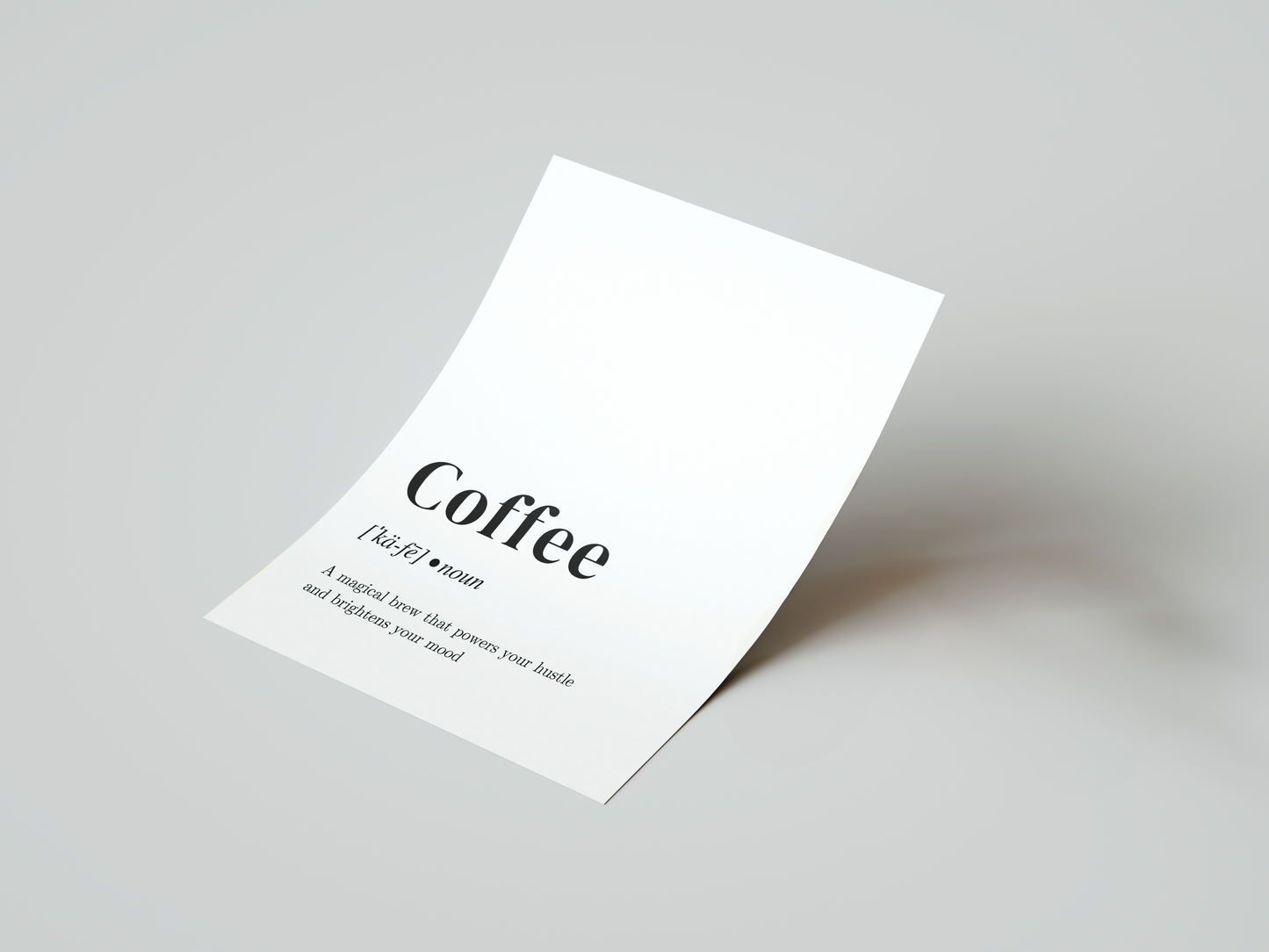 Coffee: The Magic Brew Print