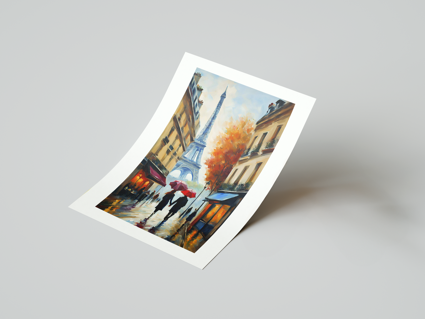 Romantic Stroll Art Print