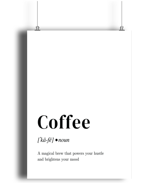 Coffee: The Magic Brew Print