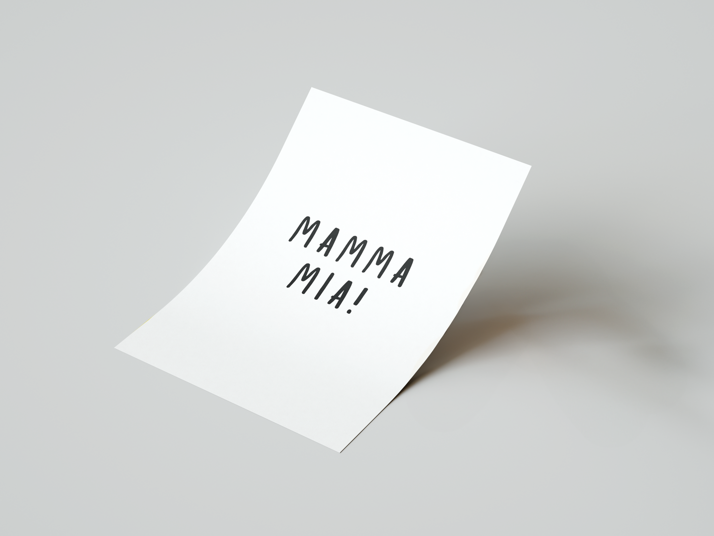 Mamma Mia! Print