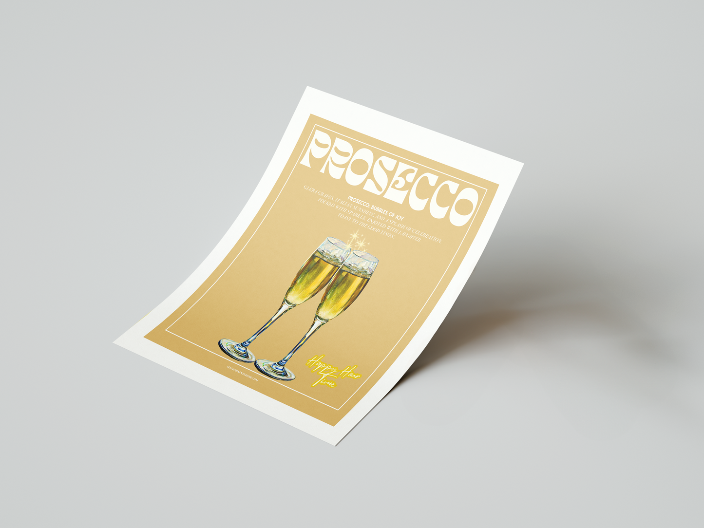 Prosecco Celebration Print