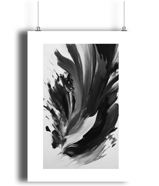 Abstract Burst Art Print