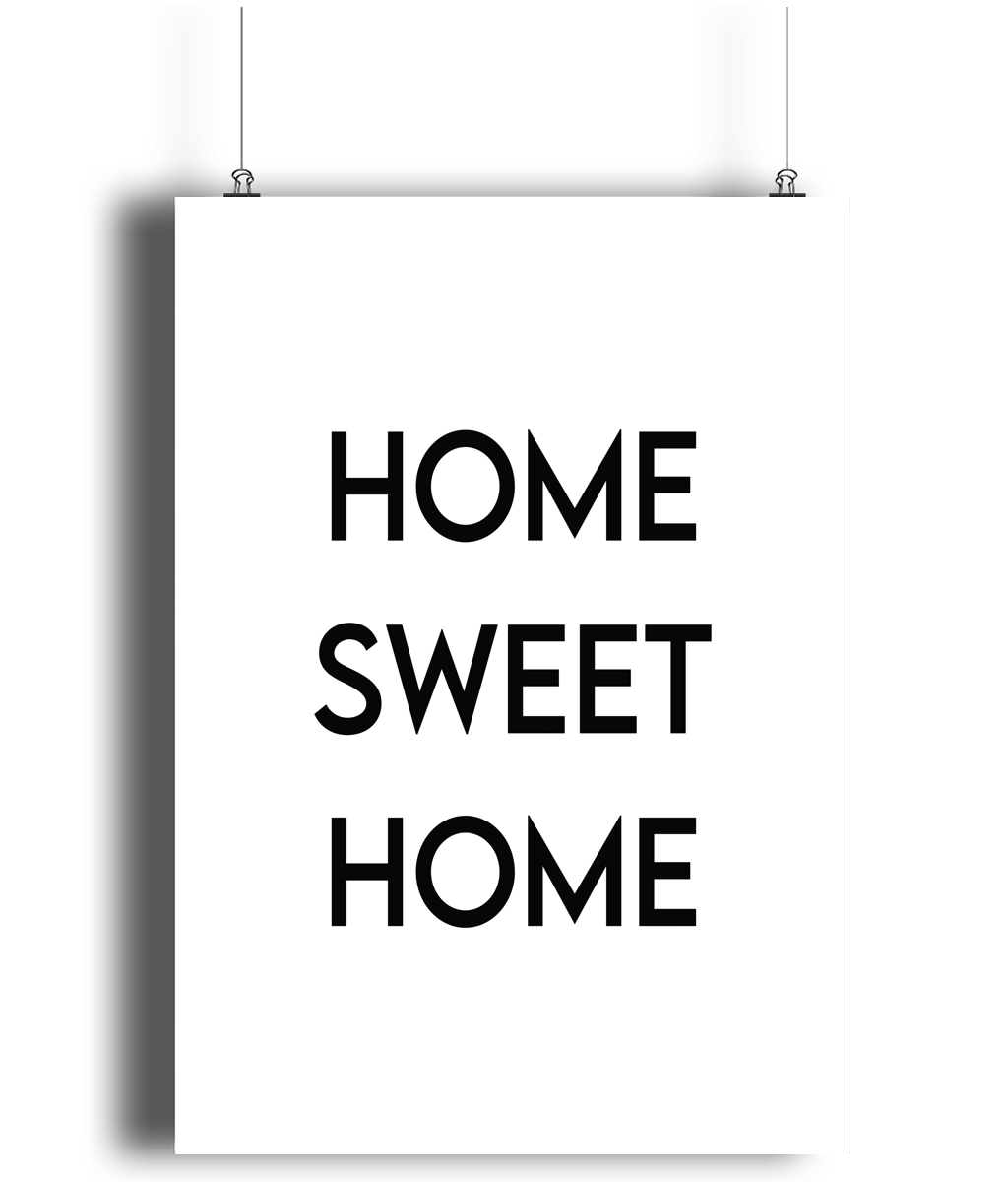 Sweet Home Print