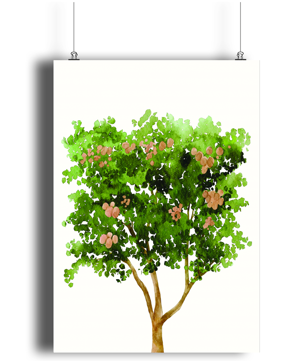 Blossoming Green Art Print