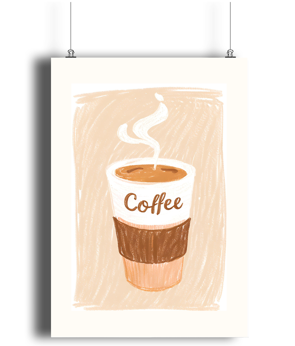 Coffee Art Print