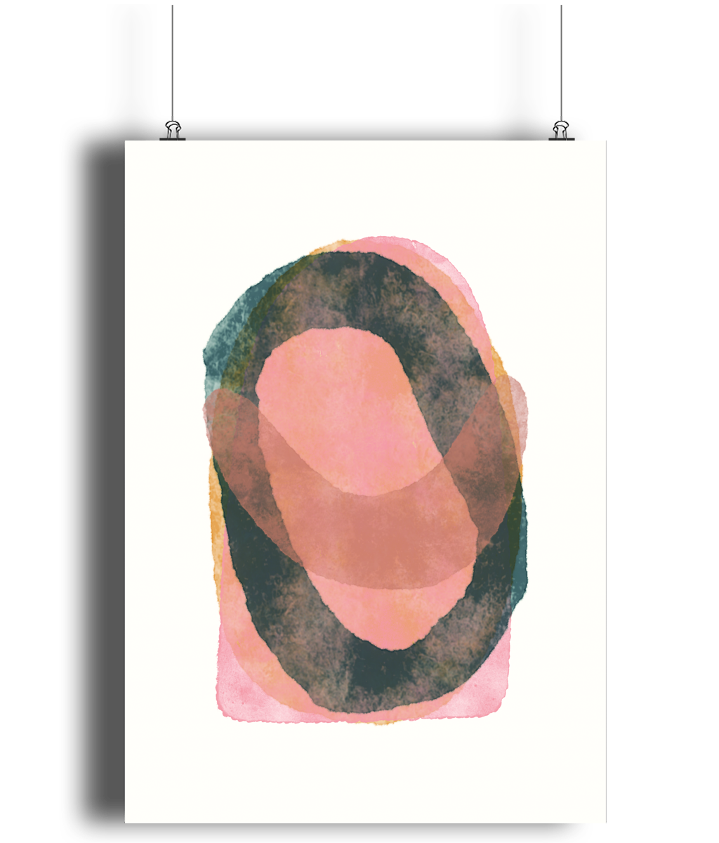 Petal Layers Art Print