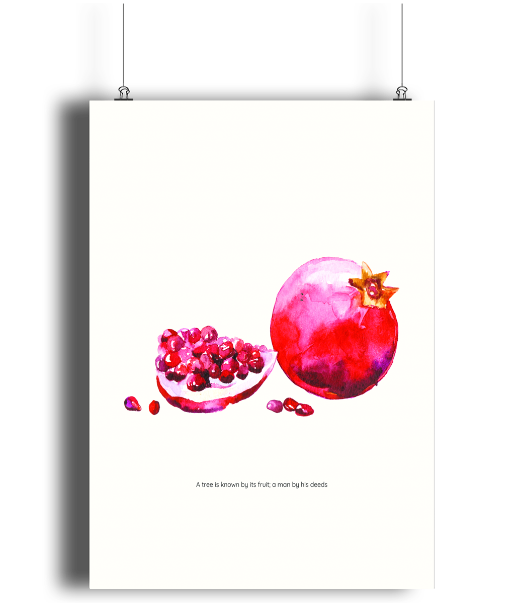 Pomegranate Art Print