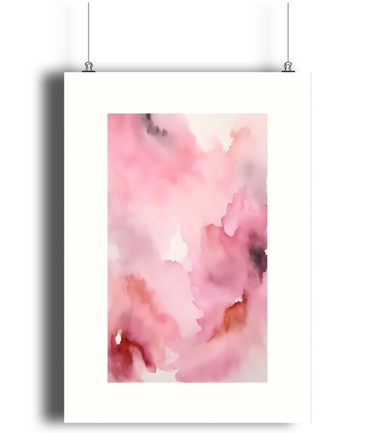 Whispering Blush Art Print