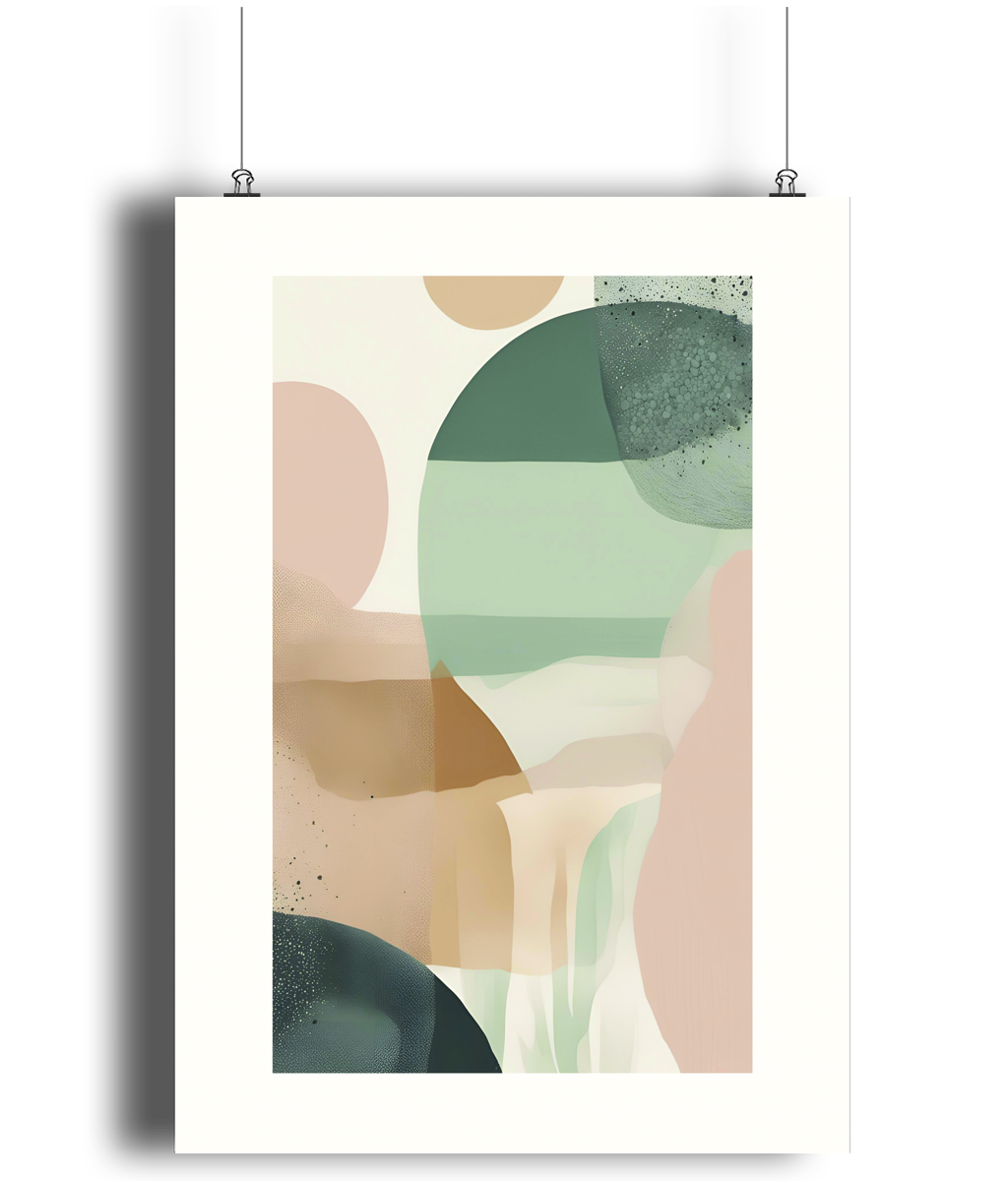 Muted Serenity Art Print 3