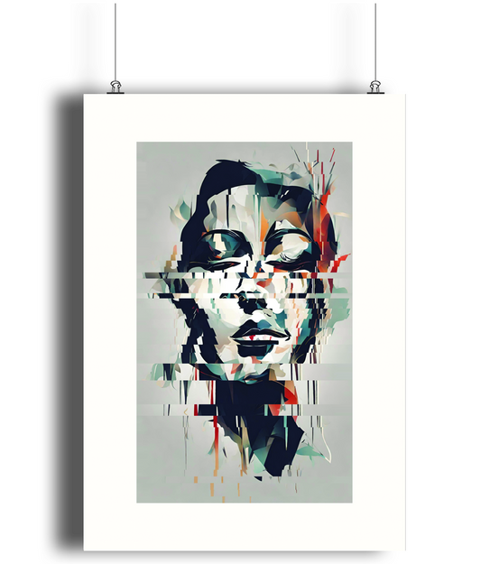 Fractured Art Print