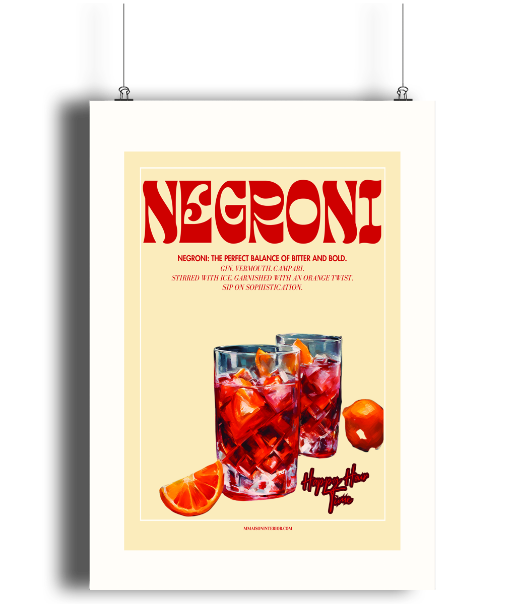 Negroni Sophistication Print