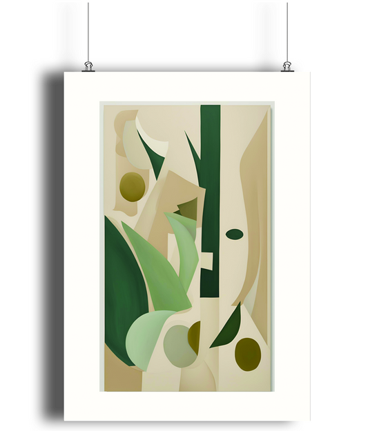 Angles of Calm Art Print